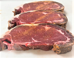 Pre Seasoned Ribeye Steaks - $19.99/lb.