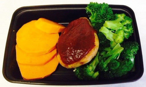 Complete Meal - BBQ Chicken with Broccoli and Sweet Potato